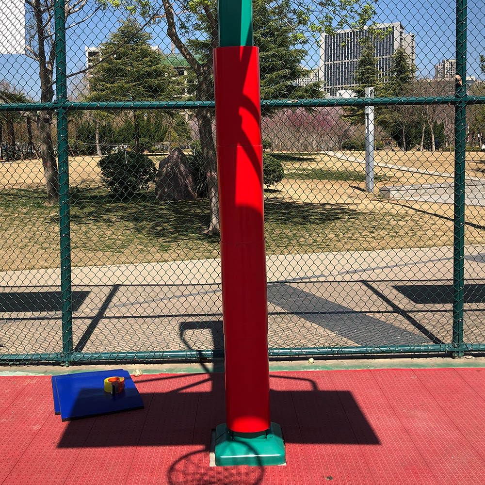 Basketball Pole Padding Wrap, Heavy Duty Safety Padding for Round & Square Poles, Fits 2.5