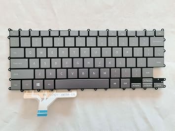 New Placement Laptop Keyboard for Samsung NP730QCJ NP 730QCJ NP730QCJ-K02US NP730QDA Notebook Gray US Backlit