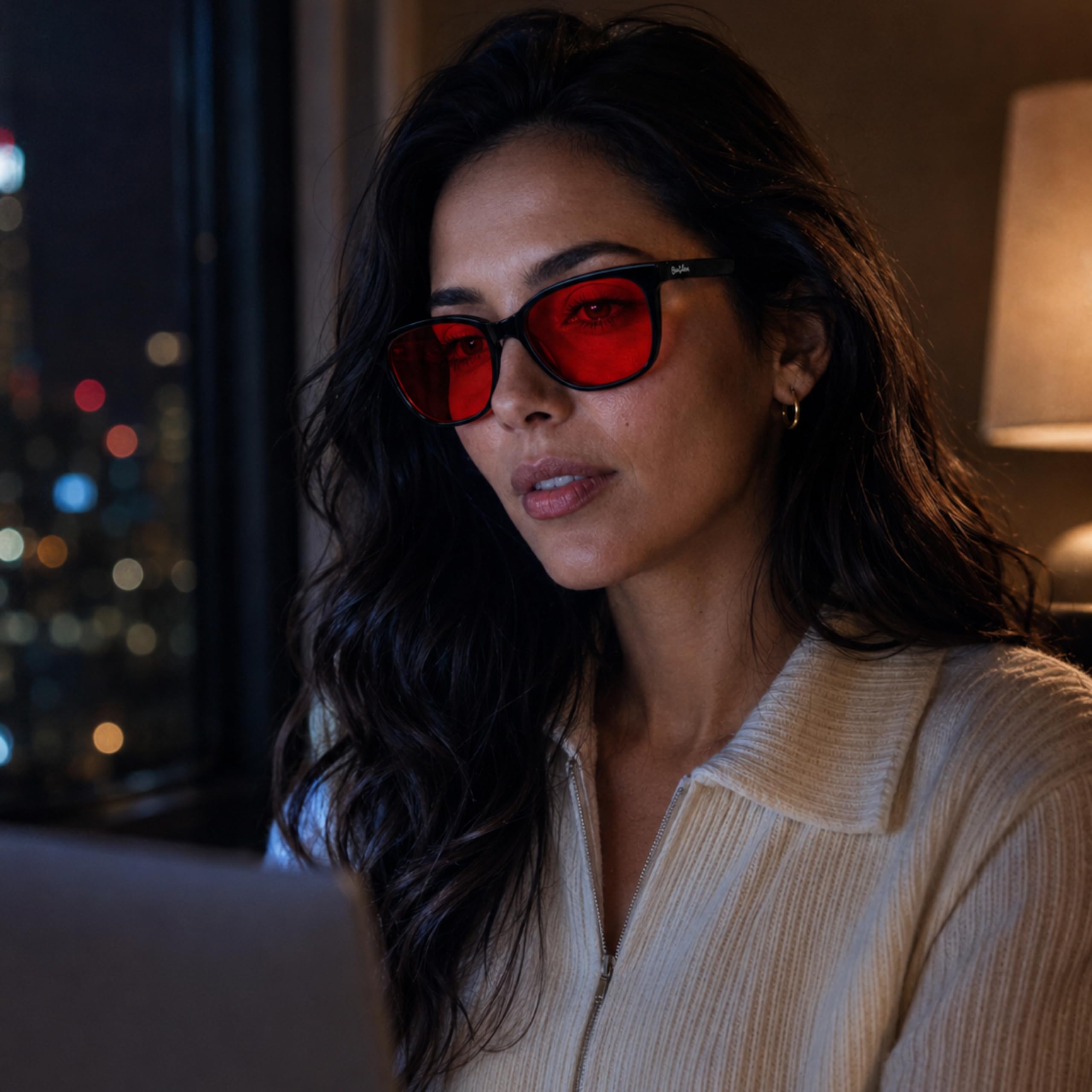 Gafas de Bloqueo de Luz Azul 99%, Antifatiga, Unisex Adulto, Protección Ocular contra Pantallas y Luz Artificial, Libres BPA.
