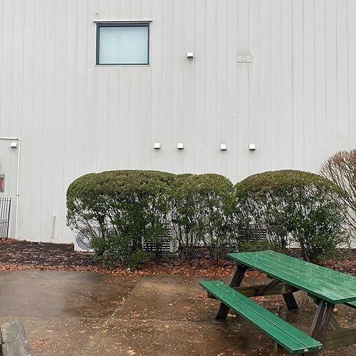 Miniatura 7 de Vent Works - Tapa de ventilación de pared de 4 pulgadas, acero galvanizado con amortiguador y pantalla, tapas de metal con capucha resistentes para