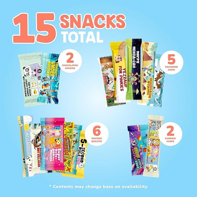 Caja de Snacks Internacionales, Dulces Exóticos de Todo el Mundo miniatura 2