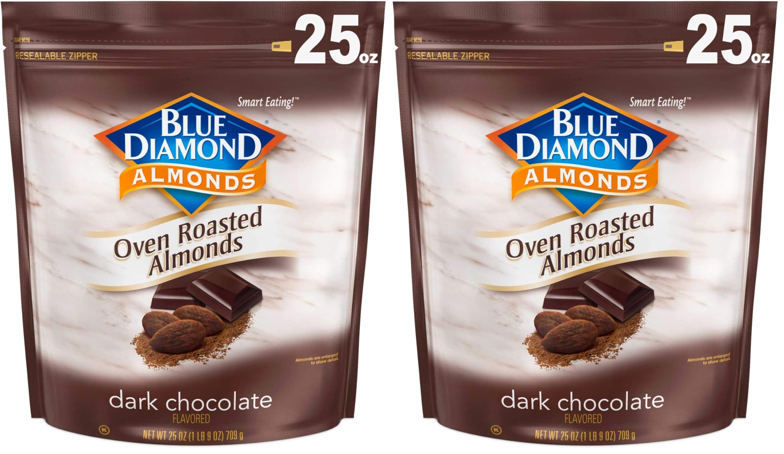 Snapklik.com : Blue Diamond Almonds Oven Roasted Dark Chocolate ...
