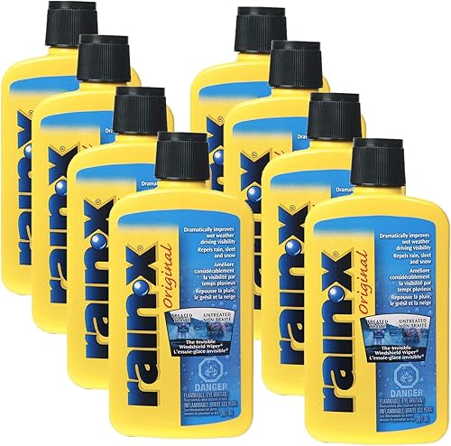 Rain-X 800002243 Tratamiento de vidrio - 7 fl oz. Paquete de 8