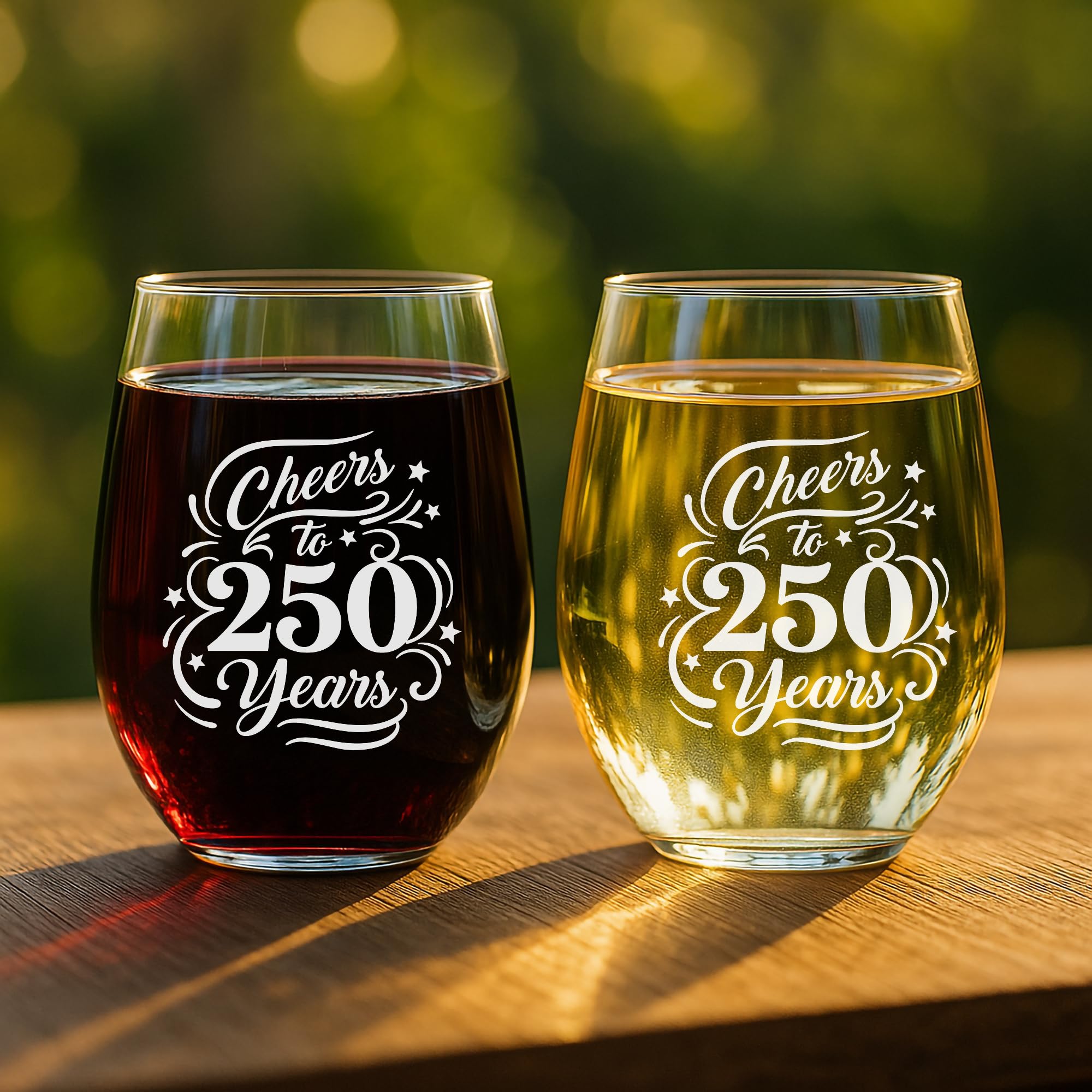 Amazon | Kropsis 17オンス レーザー刻印ワイングラス – 「Cheers to