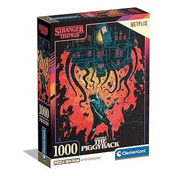 Clementoni 39861 Jigsaw Puzzle Stranger Things 1000 Pieces