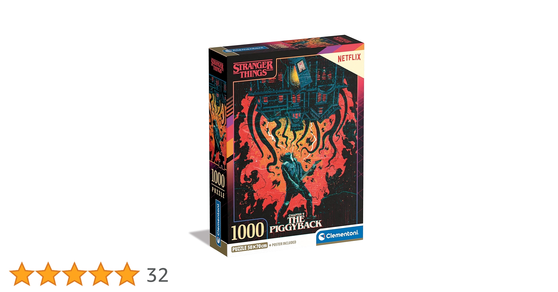 Amazon | Clementoni ジグソーパズル - ストレンジャー・シングス 1000 Amazon | Clementoni ジグソーパズル - ストレンジャー・シングス 1000