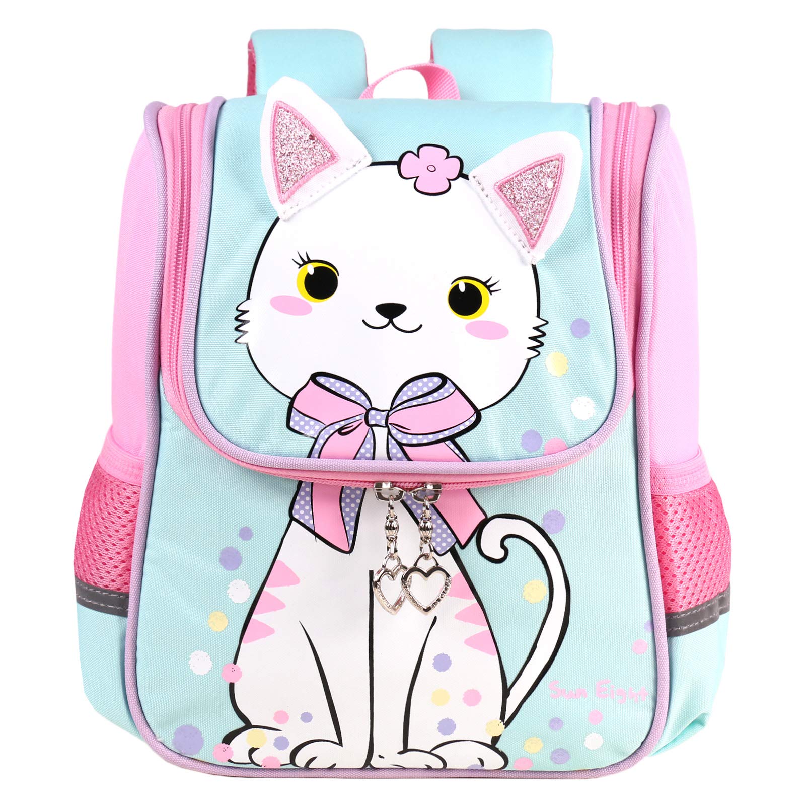PROTAURI Niños Mochilas - Niños Niñas Bolsa para la Escuela Dibujos Animados Animales Mochila Escuela Primaria Kindergarten Mochilas para 3-7 Años