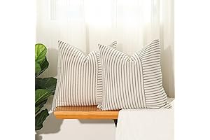 Hckot Farmhouse Throw Pillow Covers 18 Inch