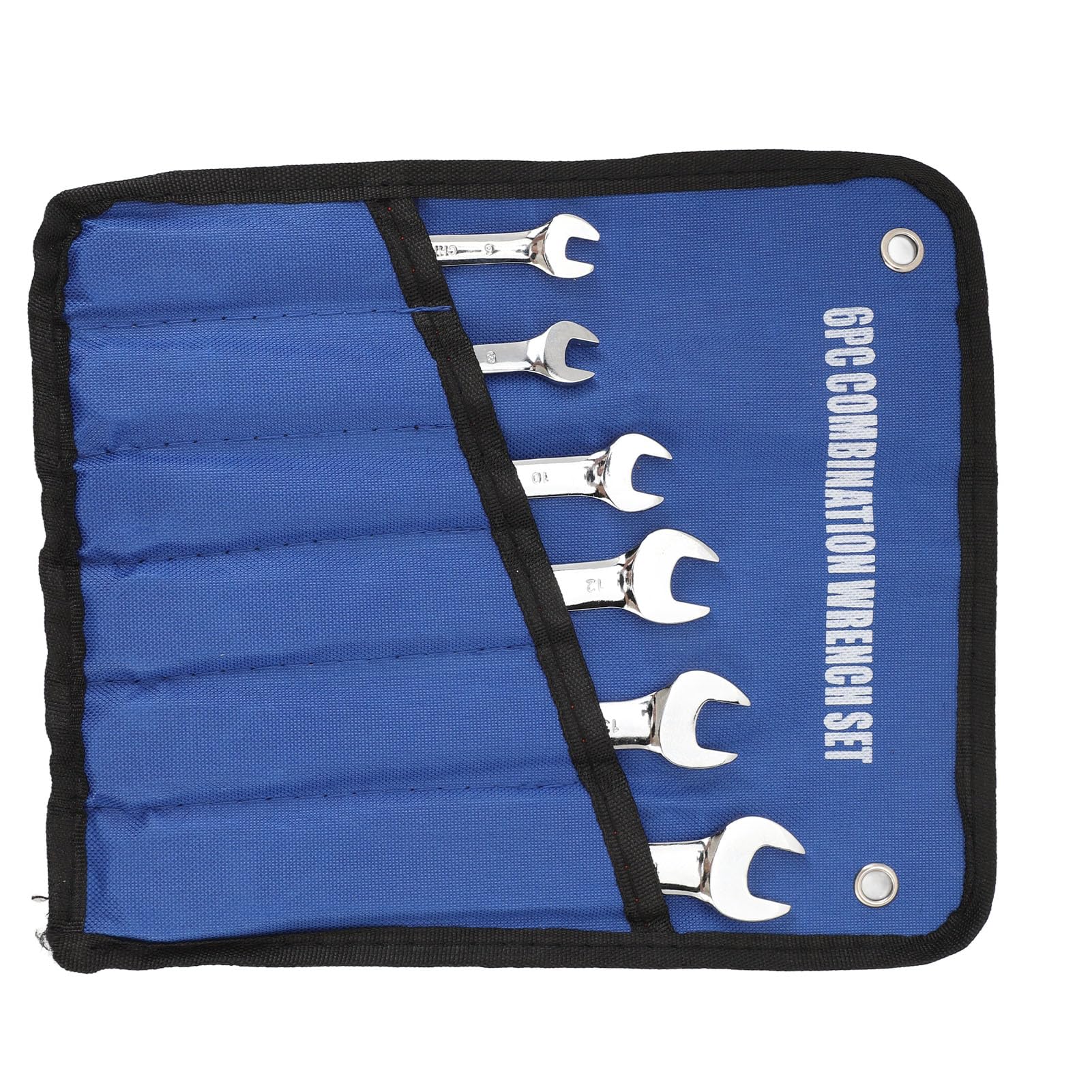 Set di chiavi combinate a cricchetto con testa flessibile Telescopica a 180° facile da manovrare per varie riparazioni (6 Pack)