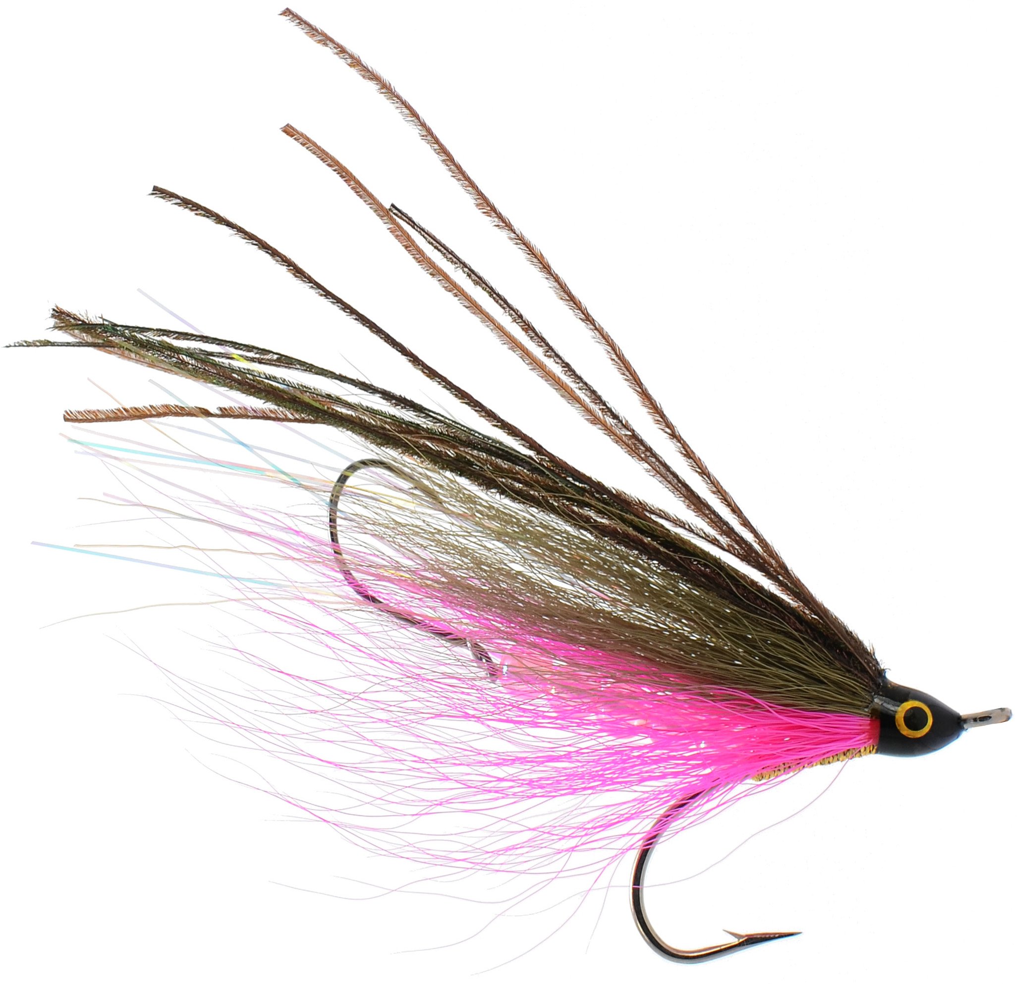 4-Inch Pro Grade McFly Fly Fishing Lure | Deceiver Streamer Bucktail Clouser Wet Freshwater Saltwater | Pike Bass Perch Walleye Salmon Trout Dorado Tarpin Bonefish