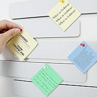 Vista 2 de Paquete de 5 Tiras de Tablón de Anuncios de Fieltro con Barras para Dormitorios, Oficinas, Decoración de Pared del Hogar, Tablero de Anuncios