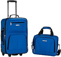 Vista 311 de Rockland, juego de equipaje de dos piezas, Carbón), F102