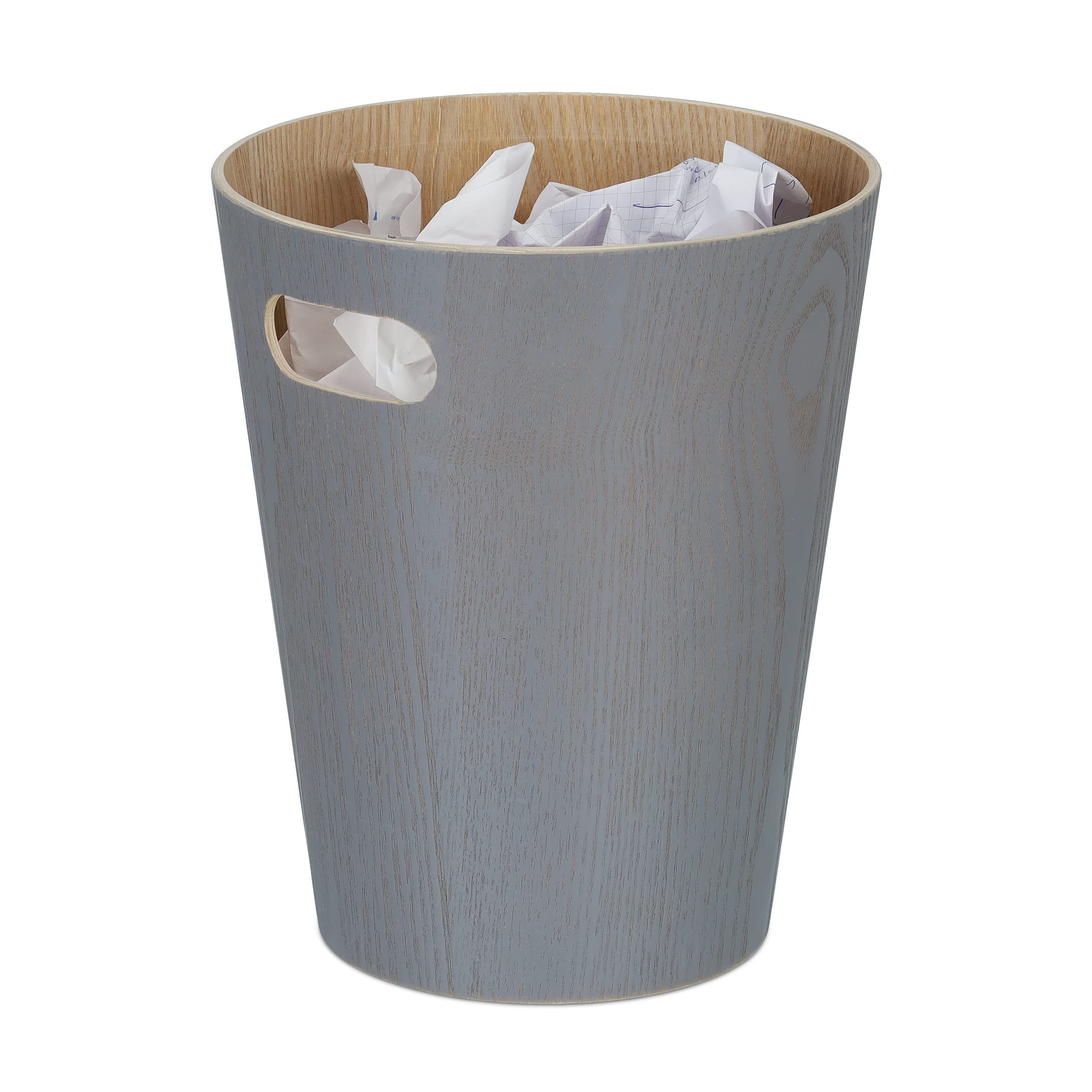 Prullenbak Afvalbak Papierbak Hout vuilnis afval papier bin kleine stijlvolle badkamer vuilnisbakken afvalbasket voor smalle spaties thuis of kantoor compacte recycling bin, 26.5 × 13 × 30cm Prullenbak Afvalbak Papierbak Hout vuilnis afval papier bin kleine stijlvolle badkamer vuilnisbakken afvalbasket voor smalle spaties thuis of kantoor compacte recycling bin, 26.5 × 13 × 30cm