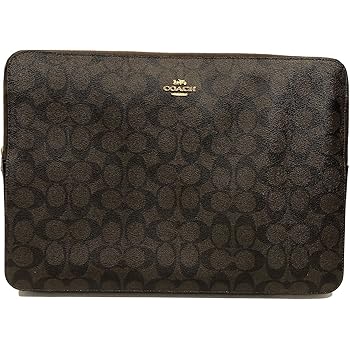 coach laptop tote in crossgrain leather