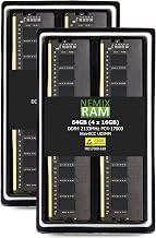 64GB (4x16GB) DDR4-2133MHz PC4-17000 Non-ECC UDIMM 2Rx8 1.2V Unbuffered Memory for Desktop PC by NEMIX RAM