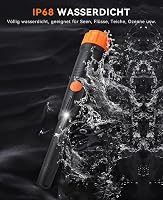 Sunpow IP68 Fémkereső Pinpointer - Teljesen Vízálló, 360°-os Keresés, 3 Üzemmód (Rezgés/Hang), Övtartóval, 9V Elemmel, 11cm Érzékelési Mélys 5