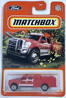 Matchbox - Ford F-550 Super Duty [red] - Rescue # 29/100
