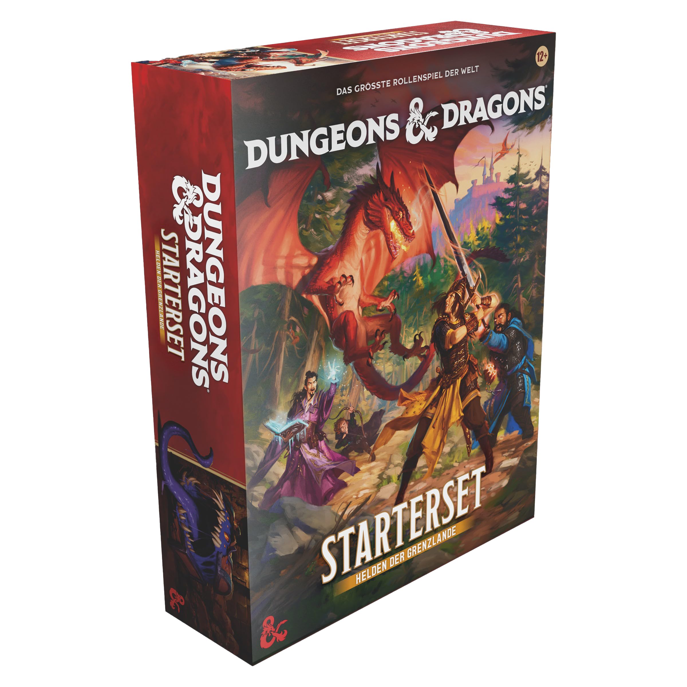 Dungeons & Dragons Starter Set: Helden der Grenzlande | D&D Fantasy-Abenteuerspiel für 3–5 Spieler (Deutsche Version)