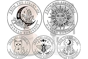 Ex Libris Book Stamp with Rich History, from the Library of Embosser