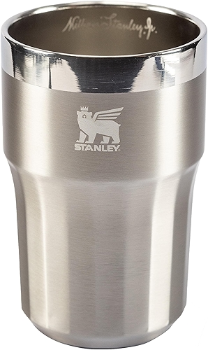 Stanley - Copo Térmico para Cerveja, 384ml, para Bebidas Frias ou Quentes, Stainless Steel