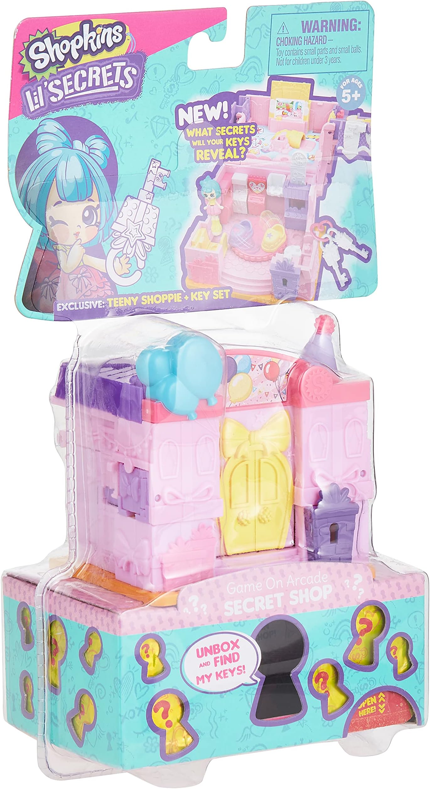 Shopkins Lil Secrets S3 Mini Playset - Game On Arcade