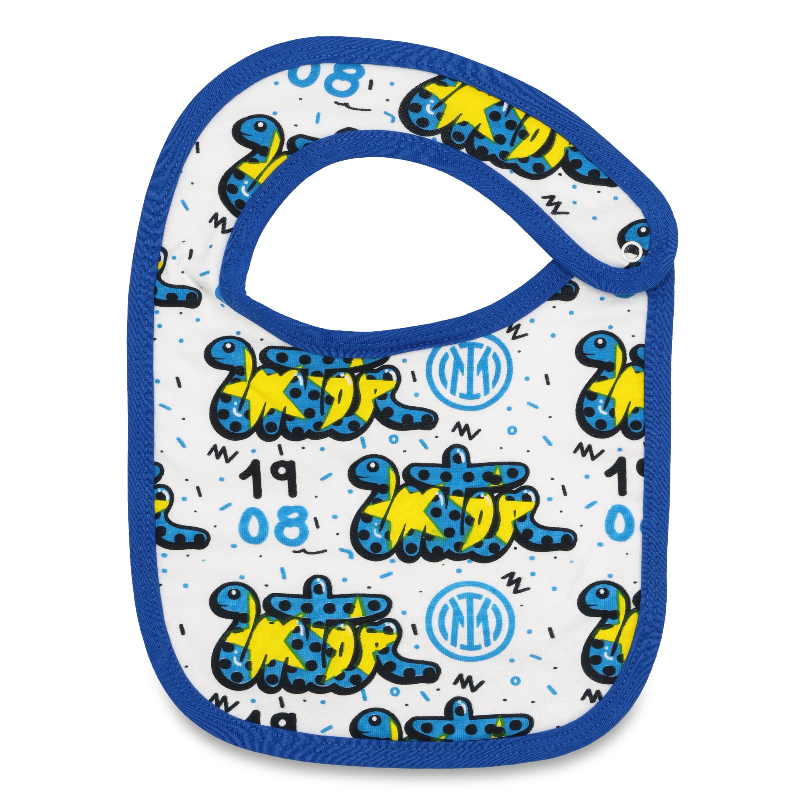 Inter - Set Bavaglini Baby Snake Neonato