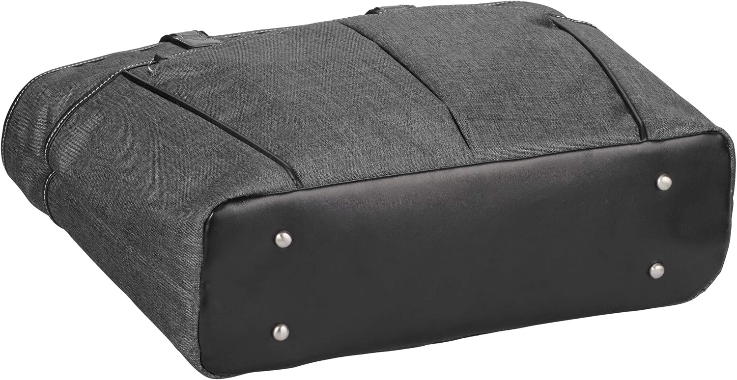 Free Shipping 🛒 Clark & Mayfield Reed Laptop Handbag 15.6 (Charcoal Black)