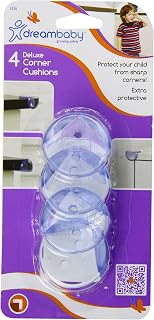 Dreambaby Deluxe Corner Cushions, 4-Count, Clear