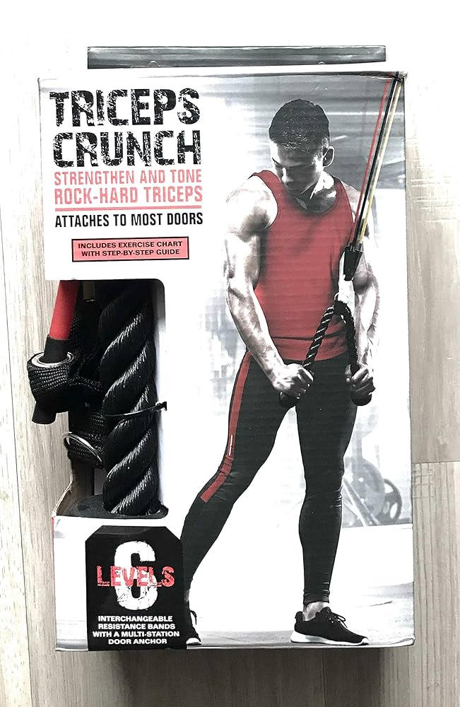 TKO Triceps Crunch - Strengthen and Tone Rock-Hard Triceps