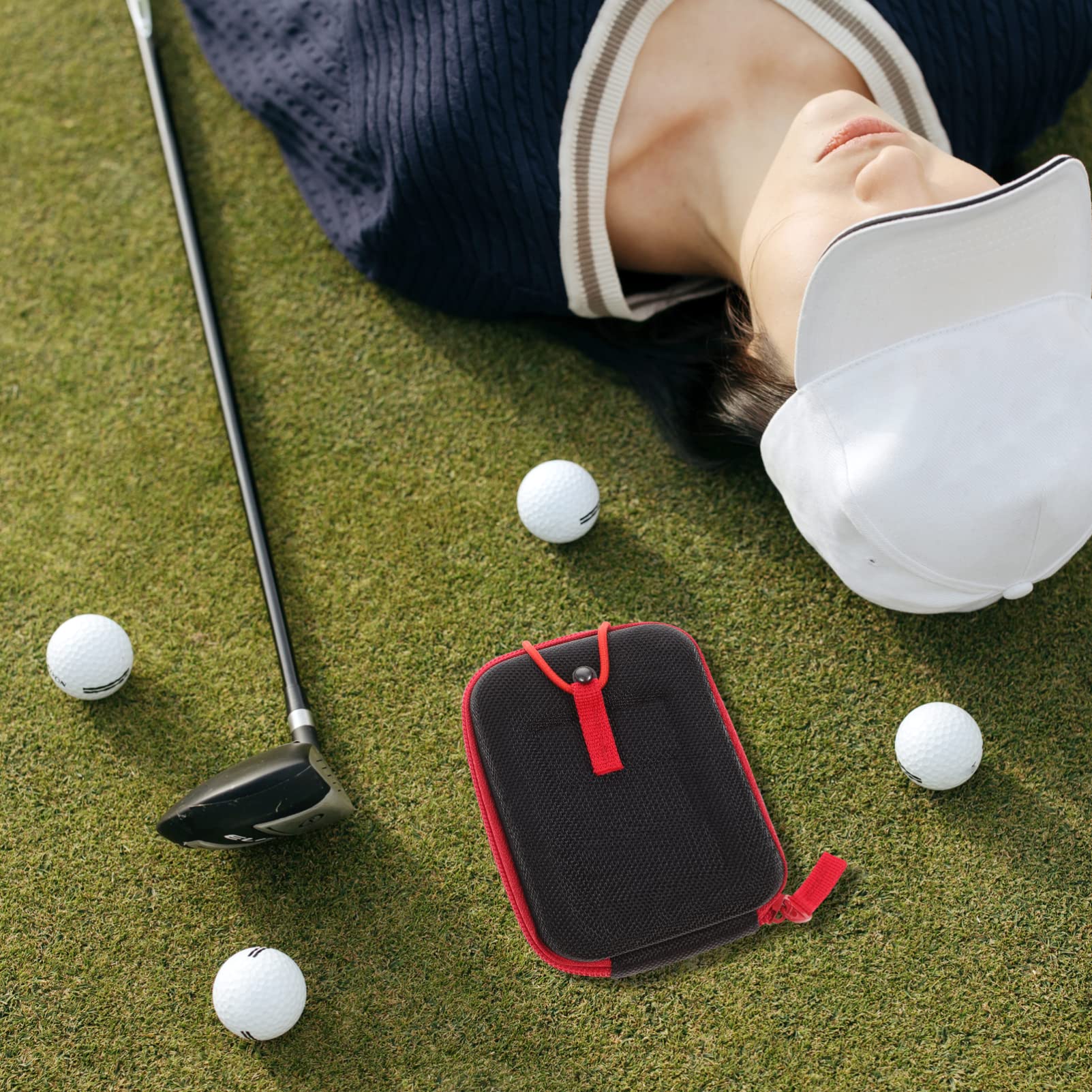 BESPORTBLE Custodia Rigida Per Telemetro Golf Borsa Di Stoccaggio Eva Leggera E Impermeabile Con Cinturino Ideale Per Uso Quotidiano E Attività Sportive
