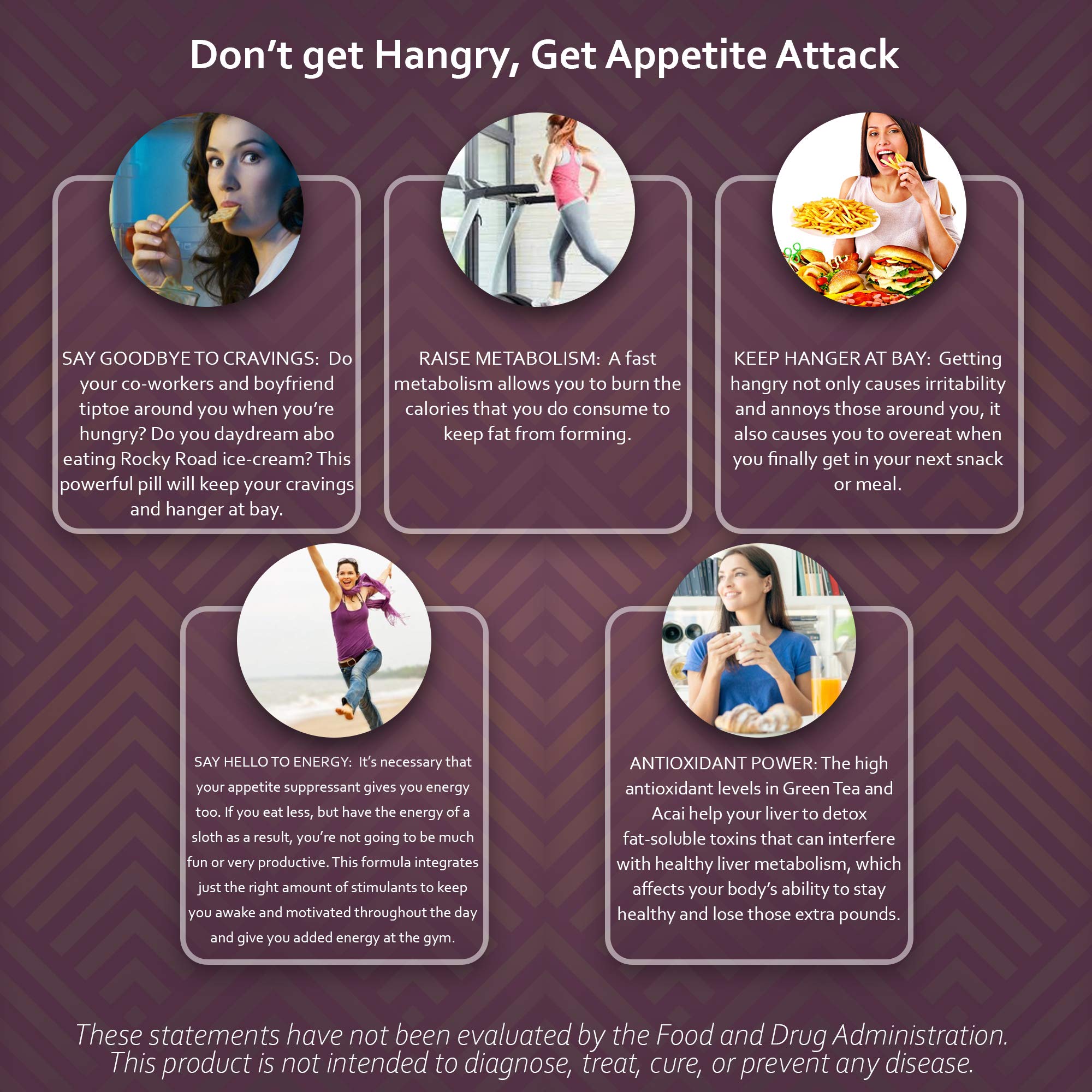 Her Diet Appetite Attack Weight Loss Pills for Women Ultra Strength