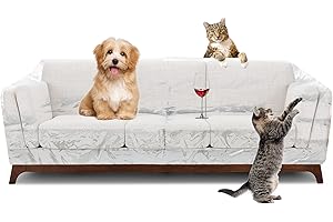 Premium Couch Plastic Cover Protector - The Cat Scratch & Pee King