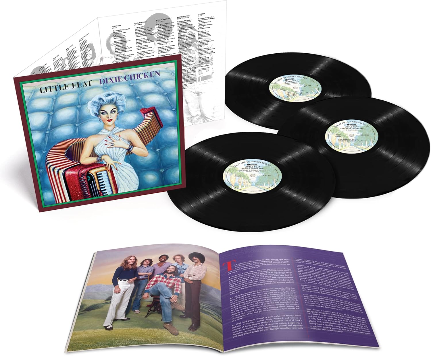DIXIE CHICKEN (DELUXE EDITION/3LP) por Little Feat — capa do álbum