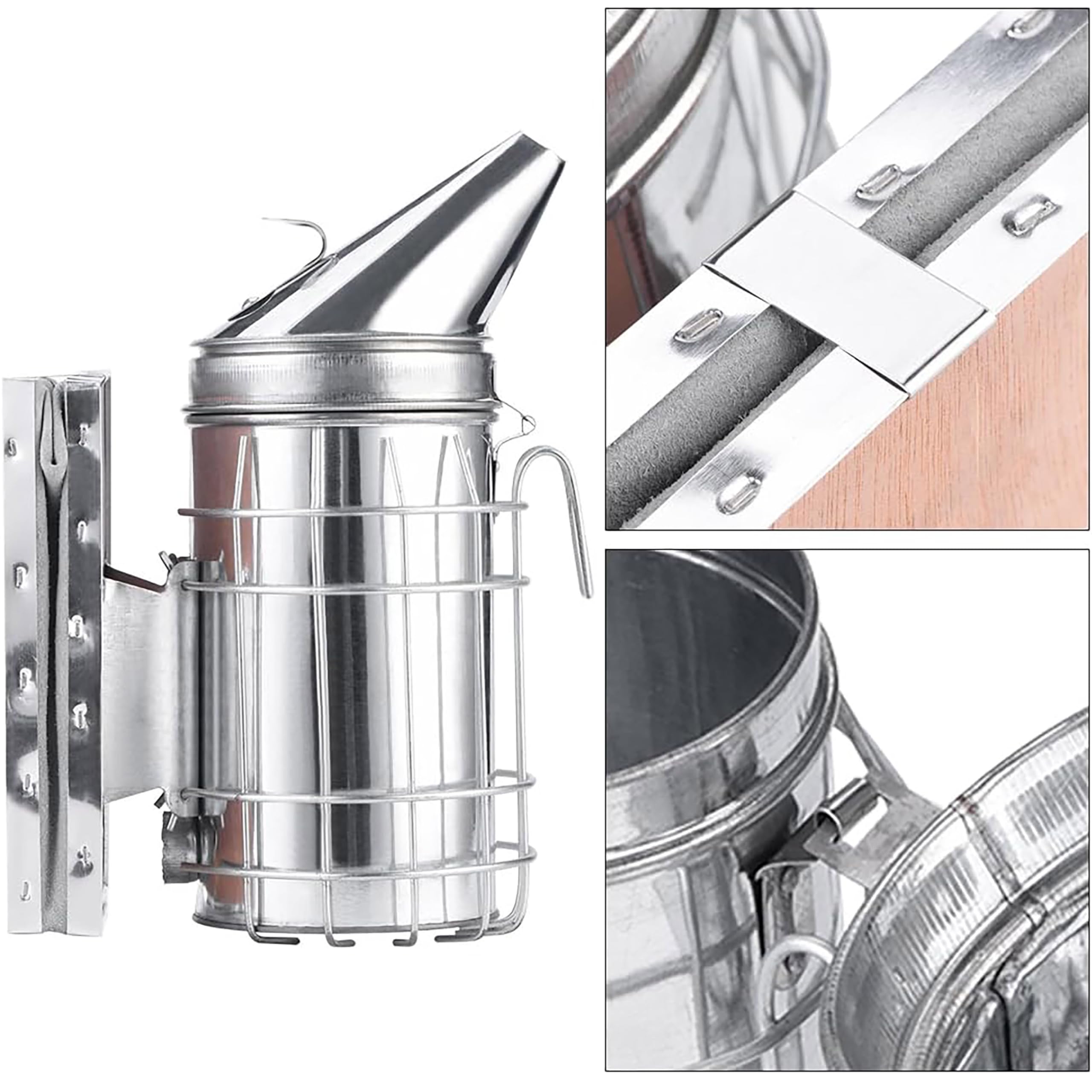 Amazon | ミツバチ 燻煙器 養蜂用 スモーカー 噴煙器安全 養蜂器具