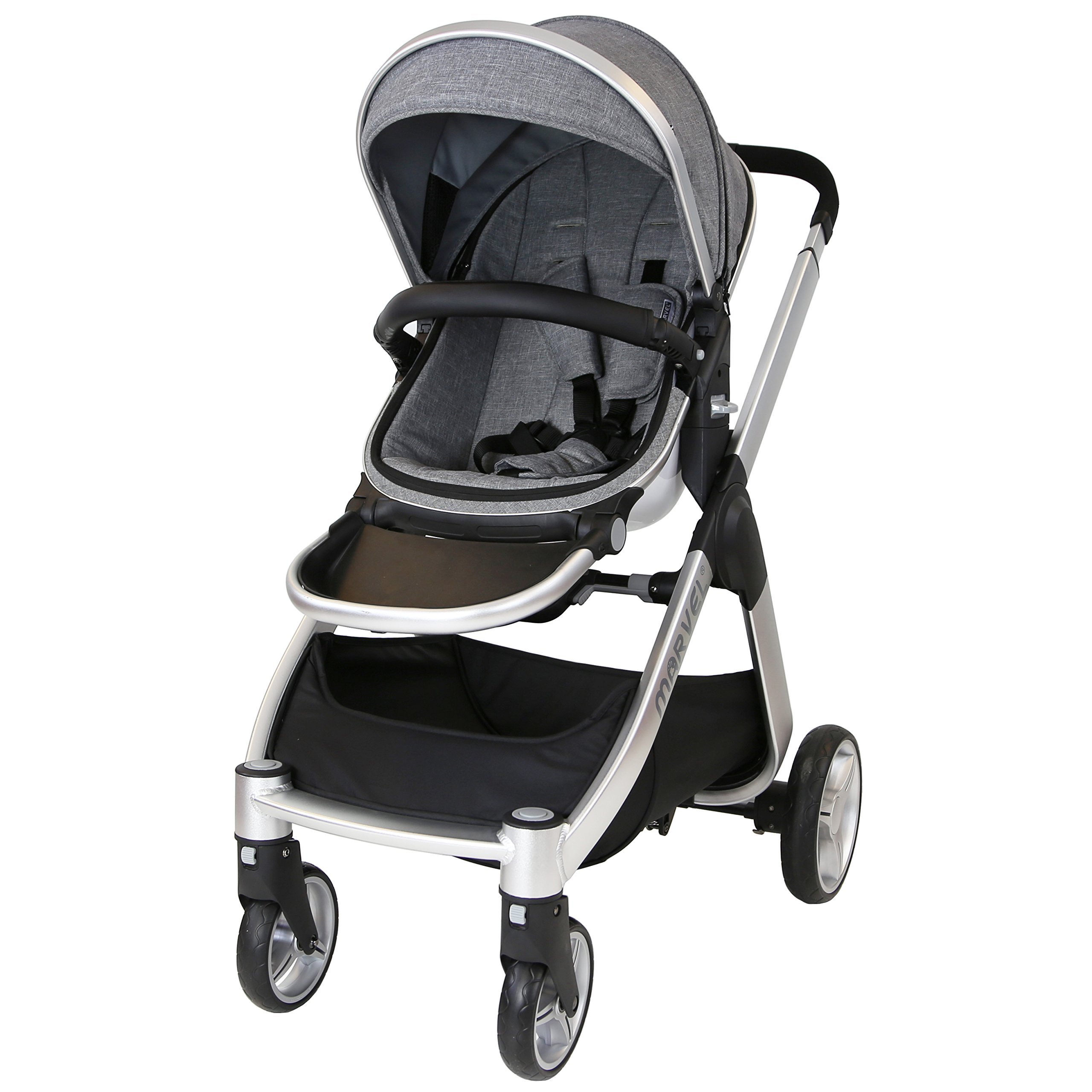 Marvel 3in1 Pram Dove Grey Car Seat Carrycot Desertcart Seychelles