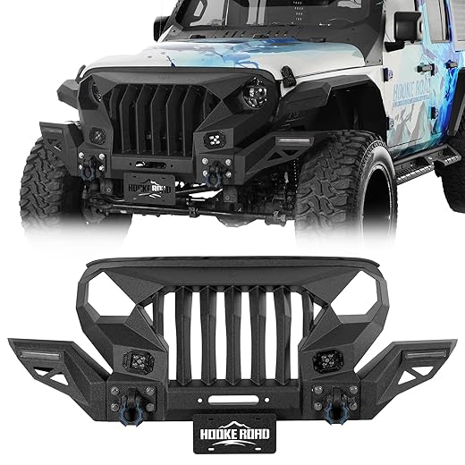 Hooke Road Gladiator Front Bumper Grille Guard