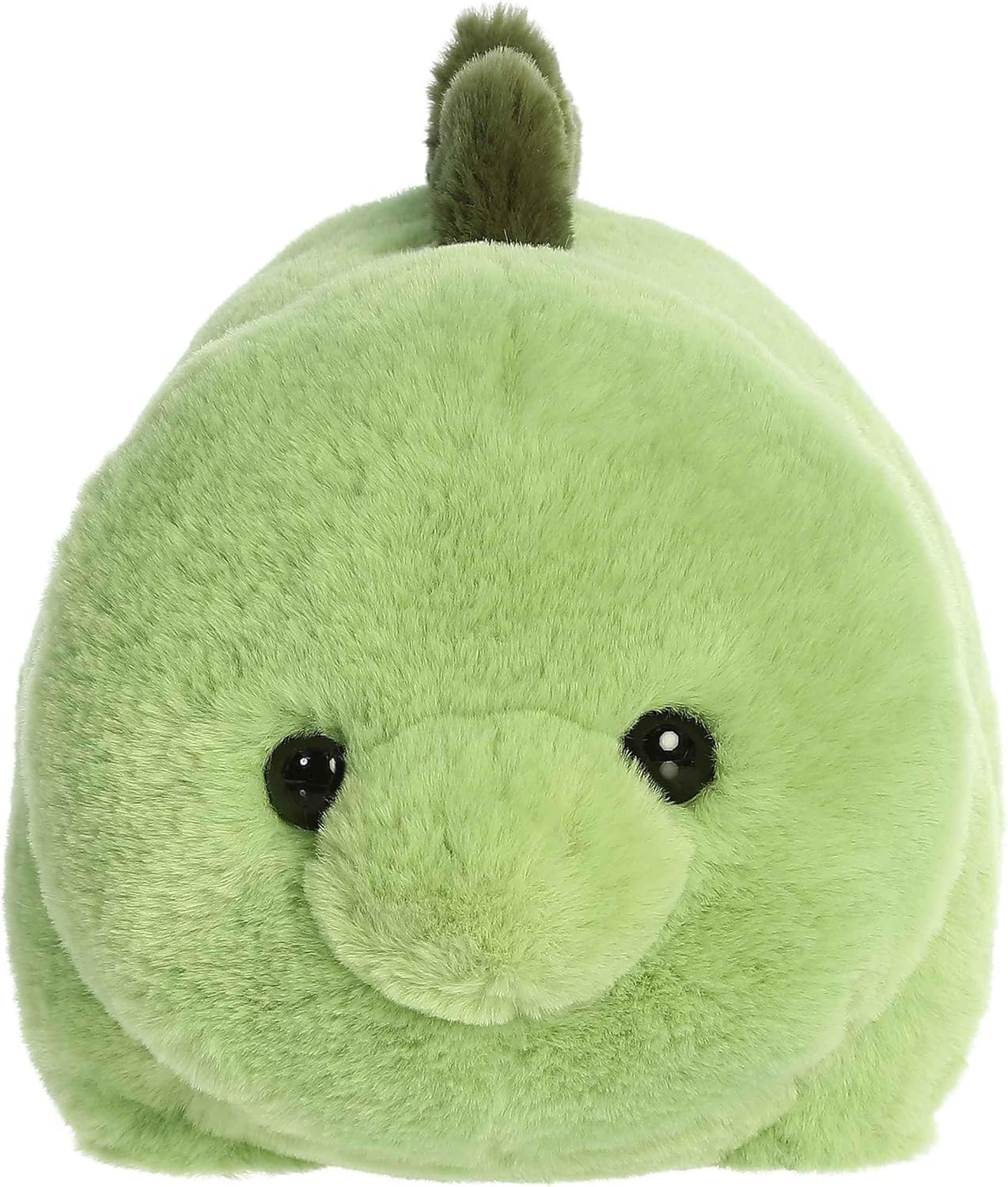 Aurora® Adorable Spudsters™ Stevie Stegosaurus™ Stuffed Animal - Round Shape Makes for Comforting Cuddles - Perfect for Kids All Ages and Animal Loving Adults - Green 11.5 Inches