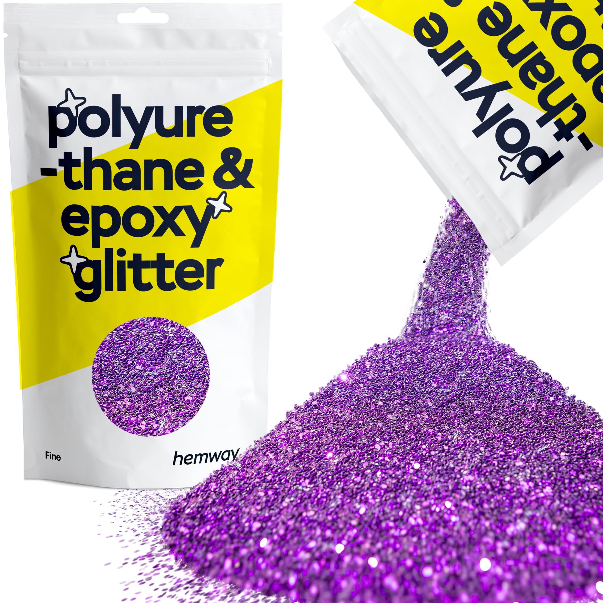 Hemway Resin Glitter Bronze Brown 100g Super Chunky | Polyurethane & Epoxy Glitter for Resin Crafts, Tumblers, Coasters, Floor & Table Art — view 125