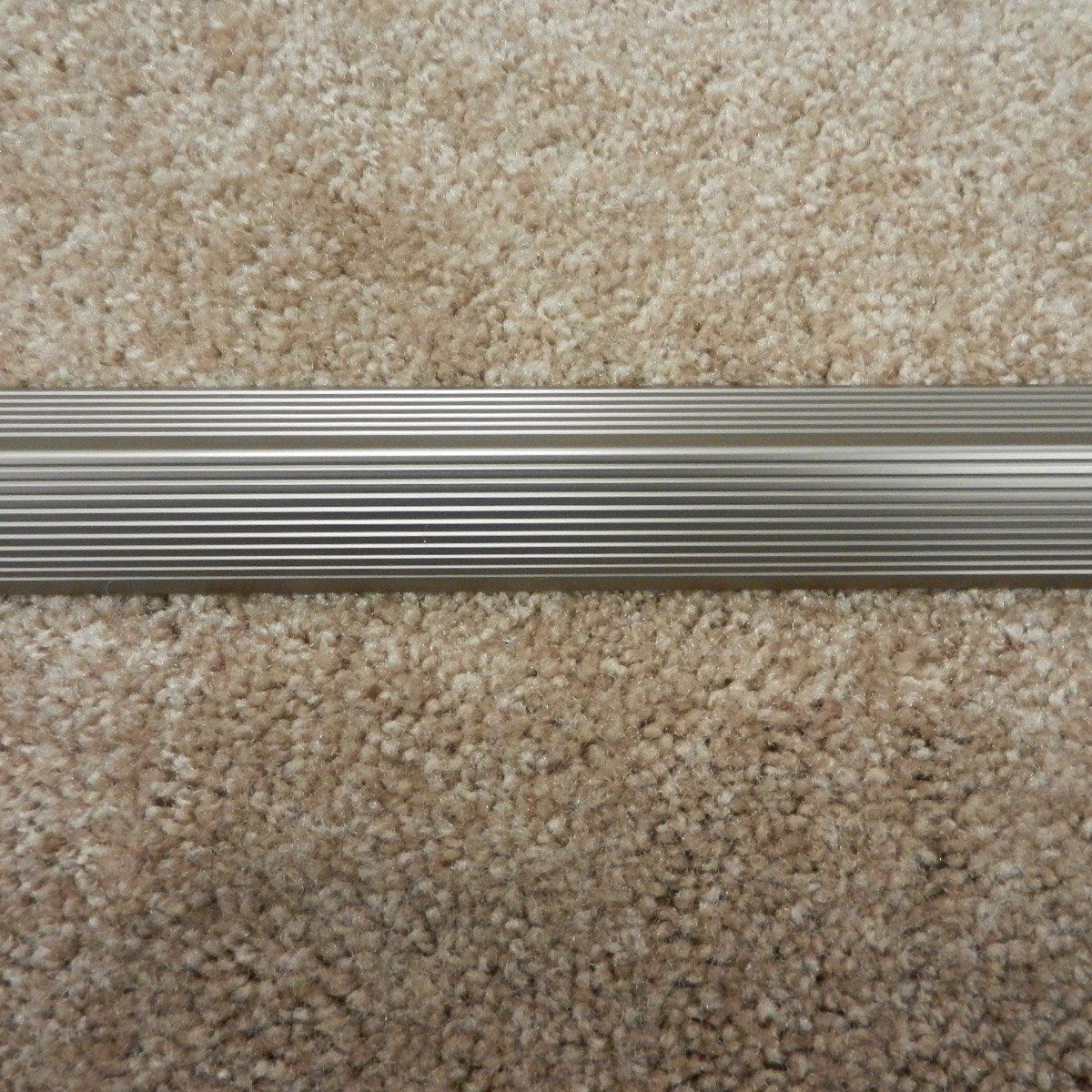 M-D Building Products Cinch Stair Edging (Fluted) 36" Satin Nickel Satin Nickel (Pack of 3)
