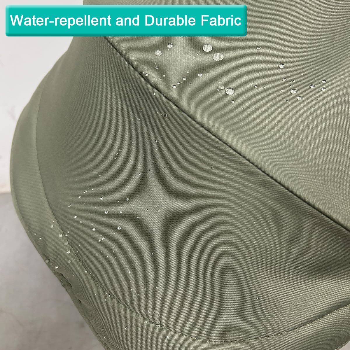 Stroller Replacement Kit Compatible with Doona+ Car Seat Stroller – 3 in 1 Accessories, Water-Repellent Canopy, Comfort seat Cushion, Soft Shoulder Pads (Olive Green-Black)