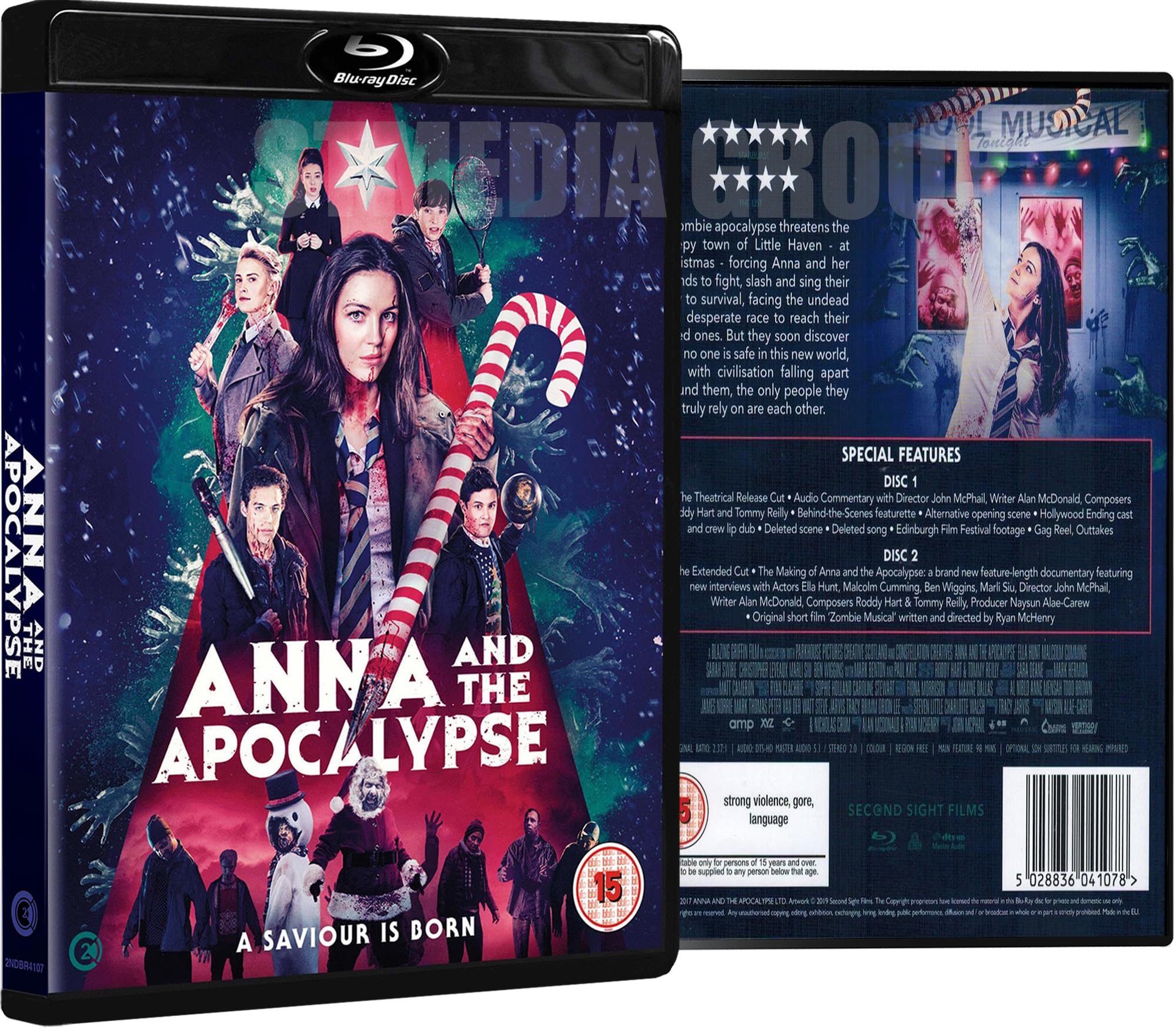 Anna and the Apocalypse (2019) [Blu-ray] [Region Free]