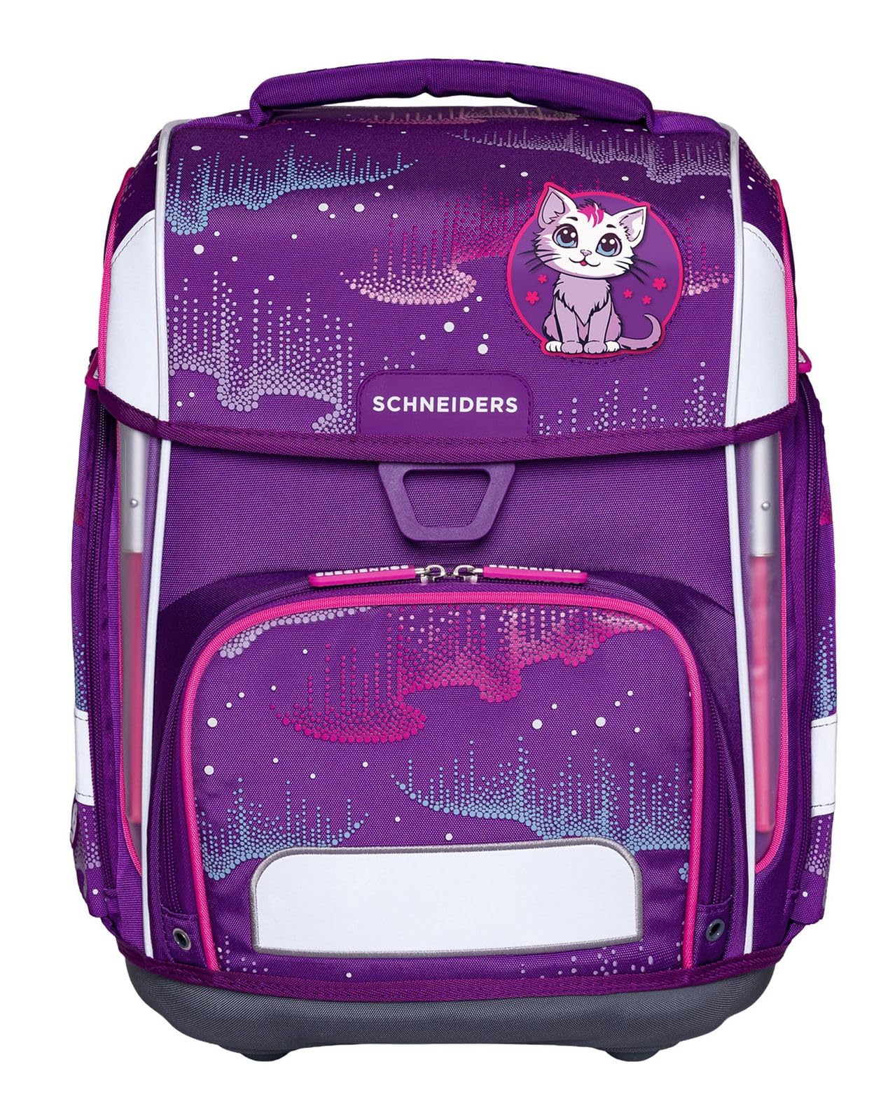 Schneiders Schulranzen Ergolite Set 9-teilig Wavy Dots violett