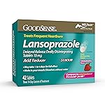 GoodSense Lansoprazole Delayed Release Orally Disintegrating Tablets 15 mg, Acid Reducer, Strawberry Flavor, 42 Count (Pack of 1)