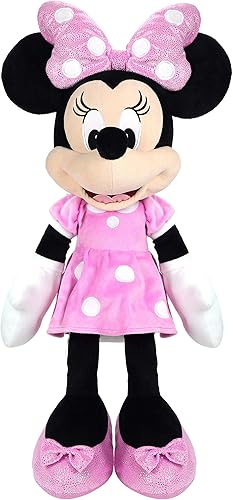 Disney Junior Mickey Mouse Jumbo - Peluche de Minnie Mouse 25 pulgadas