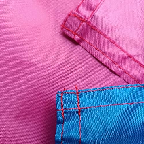 Miniatura 3 de Xunny Bandera de orgullo asexual de 3 x 5 pies LGBTQIA no sexual de género arcoíris