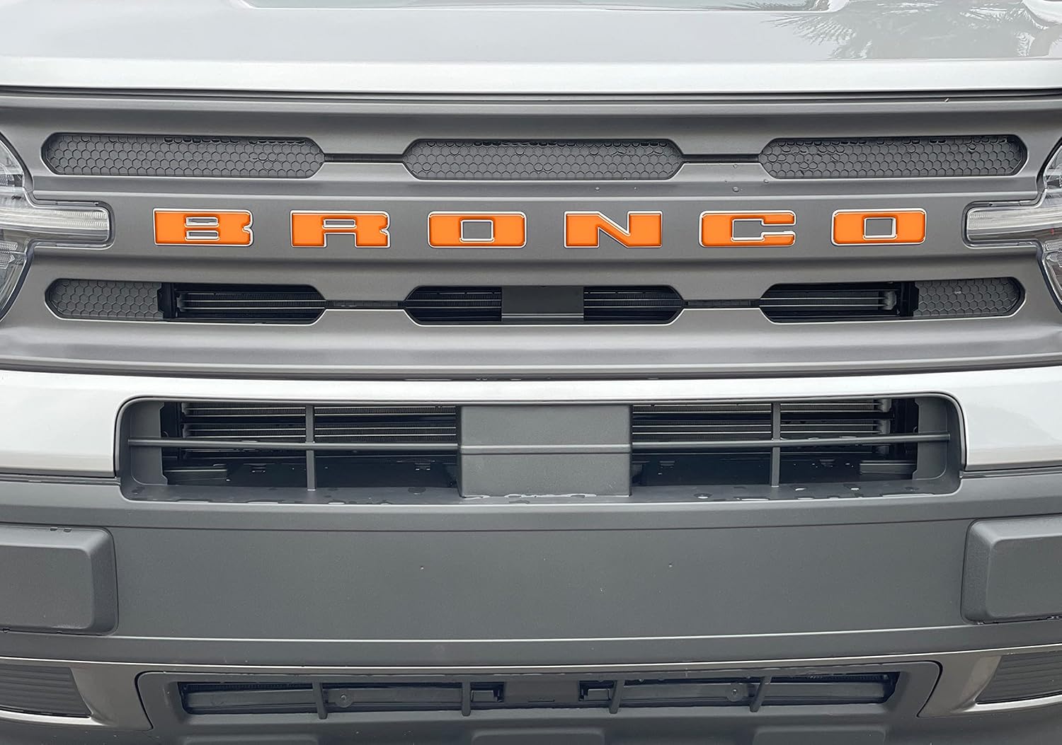 Grille Letter Overlays - Compatible with 2021-2026 Bronco Sport