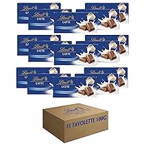 Lindt Tavoletta Classica Cioccolato al Latte, formato 100g – 15 pezzi