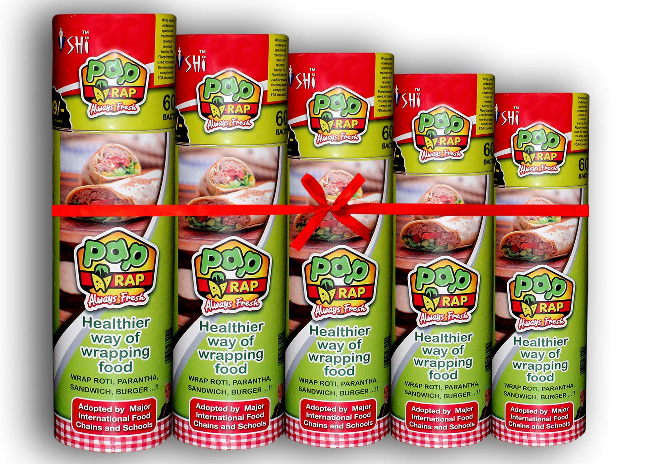 Pap Wrap Food Wrapping paper 60 Sheet (pack of 5)