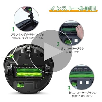 iRobot Roomba i3 ロボット掃除機本体　プラス　パーツ 交換用パーツアクセサリー iRobot Roomba i3 i3+ i4 i6 i6+ i7