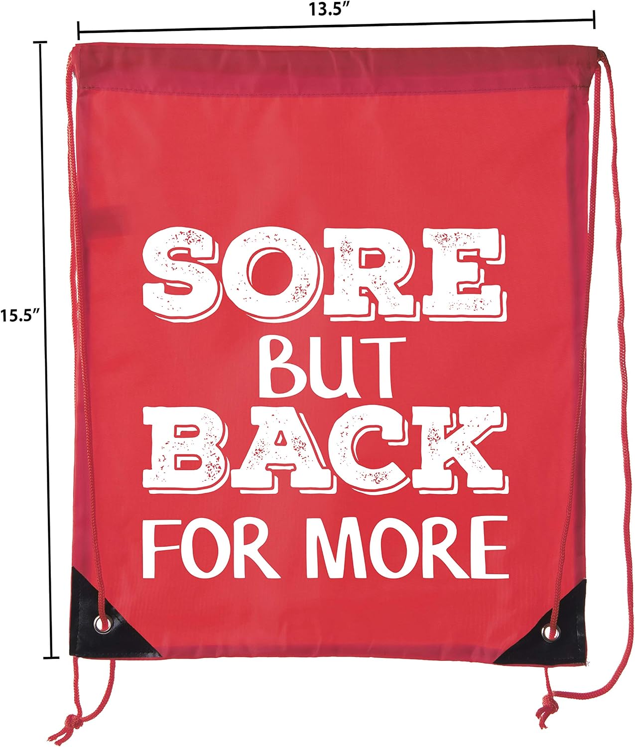 Mato & Hash Power Lifting Backpacks, Extreme Fitness Drawstring Bags Weightlifting Gym Bags - Sore image 2